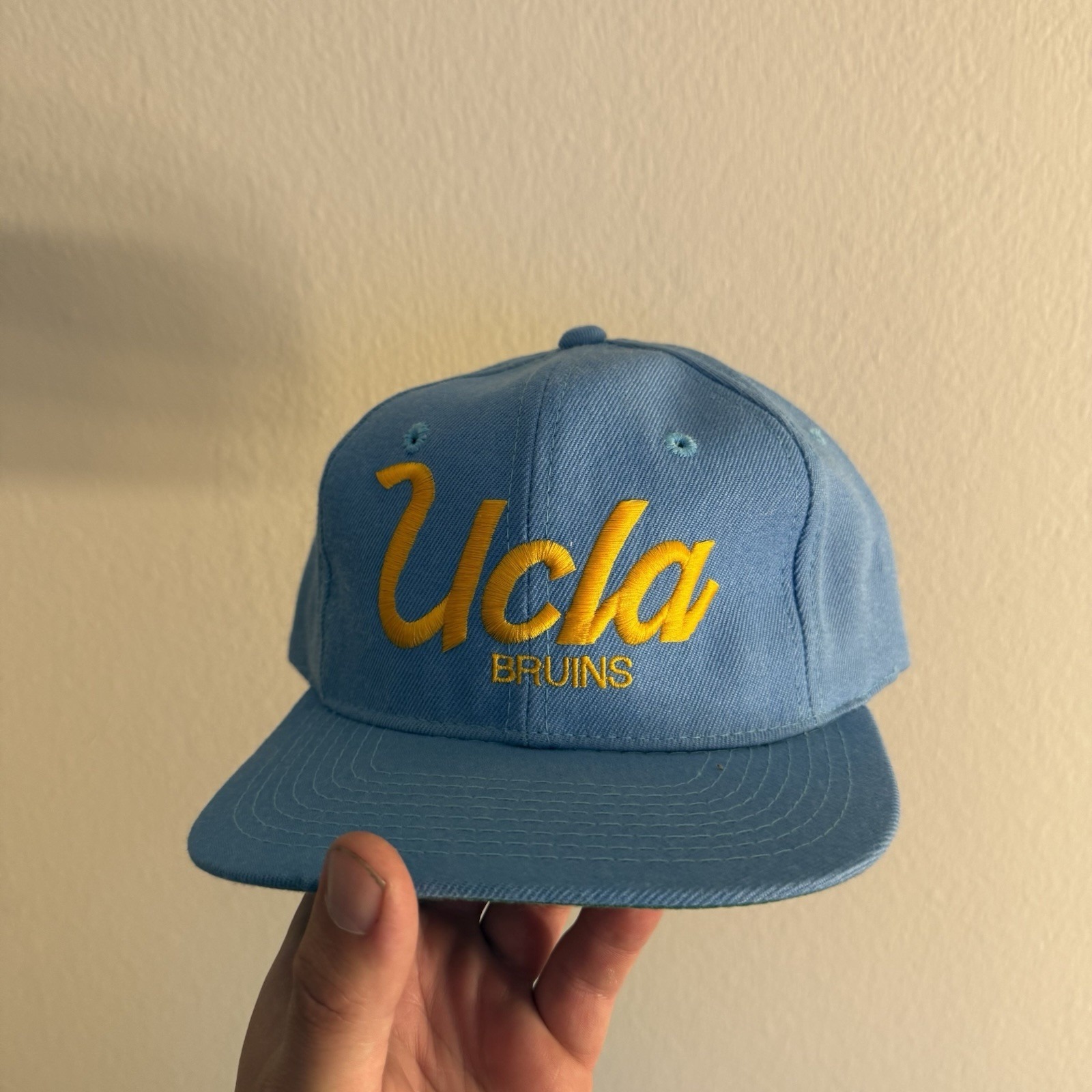 New Vintage Sports Specialties The Pro Hat Ncaa Ucla Bruins Script Snapback Cap